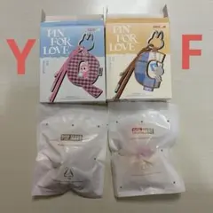 y*※様 ラブブ PIN FOR LOVE アルファベットペンダント　Y F