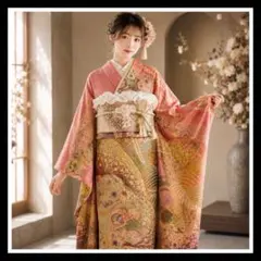 逸品 振袖7点フルセット 辻が花　辻ヶ花　金通し　花絞り　成人式 卒業式　正絹 2026年最新】辻が花振袖フルセットの人気アイテム - メルカリ