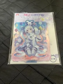雪ミク　アクリルスタンド　スカイタウン10th