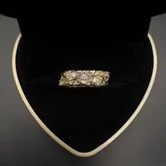 スヌーピーエレガンス（UFS）エタニティリング ダイヤ0.07ct SV925