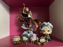 ツイステ　カリム　ジャミル　スカラビア　フィギュアセット