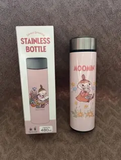 新品リトルミイ 直飲み ステンレス水筒 480ml ピンク