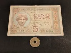 【更に値下げ】旧フラン紙幣セット 500×2, 200×1, 100×2 フランス500フランと200フラン 旧紙幣 【公式通販】