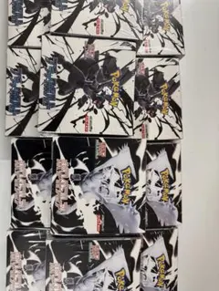 ポケモンカード　ブラックボルト　ホワイトフレア シュリンク付、各6box