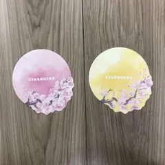 STARBUCKS 桜のコースター 3枚セット