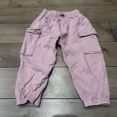 ZARA キッズ カーゴパンツ 98cm ピンク