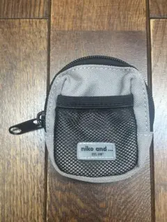 niko and... メッシュポーチ グレー