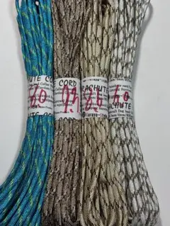 アウトレット★端切れ・パラコード・即決OK・限定・デザート系・クリスマス系×8