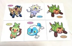 ポケモンパン　シール　6枚セットのサムネイル