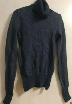 ESTNATION エストネーション ダークグレー タートルネック ニット