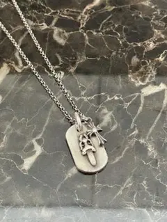 超激レア NYC】CHROME HEARTS ドッグタグ ペンダントトップ - メルカリ