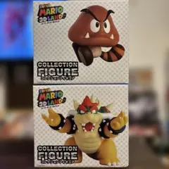 【スーパーマリオ】　3Dランド　コレクションフィギュア　2種セット