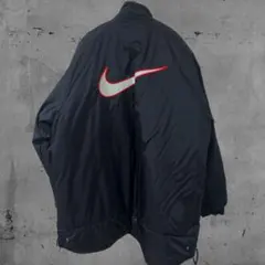 NIKE 90s 銀タグ 中綿ジャケット ビッグスウッシュ