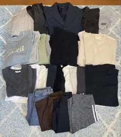 レディース服まとめ売り　M-Lサイズ多め　計27点　シンプル　カジュアル