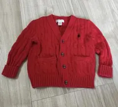 ポロラルフローレン カーディガン　サイズ　85