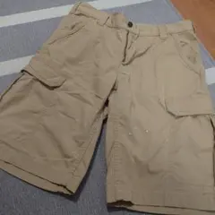 Carhartt ベージュ カーゴショートパンツ
