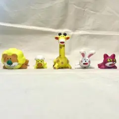 たべっ子どうぶつ ケーブルフィギュア vol.1 vol.2　５点セット