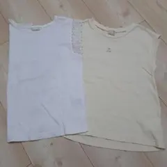 ノースリーブTシャツ 2枚セット 120cmのサムネイル