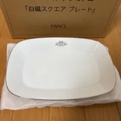 【新品】FANCL ファンケル プレミアム 白磁 スクエアプレートのサムネイル