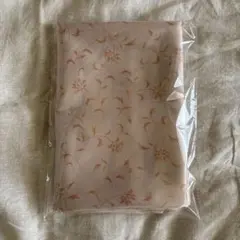 【新品未使用】遮光カフェカーテン　仕切り　ピンク　花柄のサムネイル