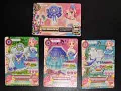 アイカツ！ フラワーピルエットコーデ カード オーロラファンタジー北大路さくら