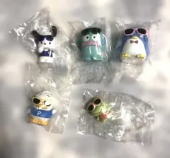 【新品未開封】はぴだんぶい グラサンばちばちフィギュア 5種セット ガチャ