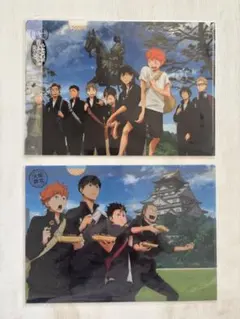 ハイキュー 宮城 大阪 クリアファイル 3枚セット 仙台 大阪城 日向 影山