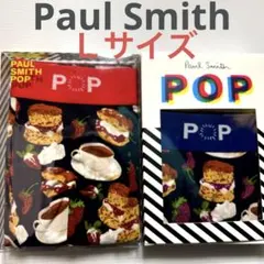 新品ポールスミス ボクサーパンツ２枚 赤紫 Paul Smith スコーン他 Ｌのサムネイル