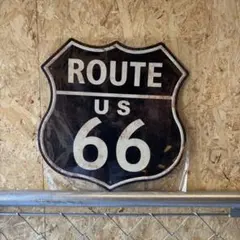 アメリカン ブリキ看板 ROUTE66 ヴィンテージ ガレージインテリア