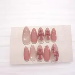 現品　ネイルチップ　マグネット　クロムネイル