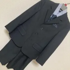 美品　フォーマルスーツ　110 男の子　入学式　卒園式　ネイビー　濃紺