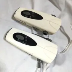 手回し充電式 LEDハンディライト 2個セット　プチホワイト防災 非常用