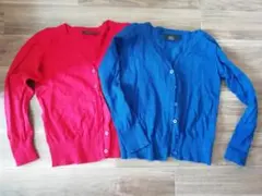 セール まとめ売り 美品NEXTカーデ2枚+スカート2枚+レギンス5本120cm