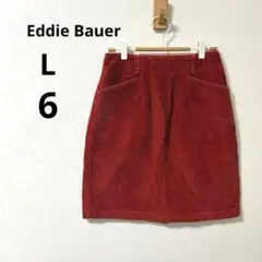 エディーバウアー Eddie Bauer 6 L コーデュロイ ミニスカート