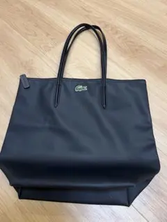LACOSTE トートバッグ ブラック