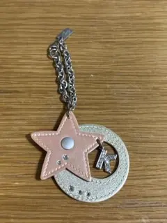 【11月11日限定ゾロ目セール】芦屋マーティ　革キーホルダー　イニシャルモチーフ