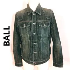 balanceweardesign デニムジャケット Gジャン L ブラック - メルカリ