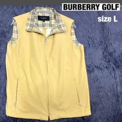 【春ベスト】BURBERRY GOLF ノバチェックsizeL ベージュのサムネイル