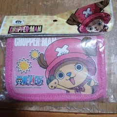 ワンピース チョッパーマン スプリング付ウォレット(ピンク)
