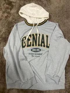 GENIAL フード付き パーカー