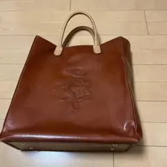 キタムラ　Kitamura 本革　トートバッグ　犬　Lサイズ　(訳あり) 内側のサムネイル