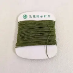 녹색 꽃꽂이 와이어