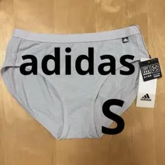 adidas　ショーツ　160㎝　Ｓ　綿混素材　下着　ライトグレー