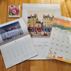 【送料込】 2026年カレンダー 4点まとめ売り