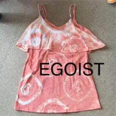 新品未使用‼︎エゴイスト 絞り染ミニワンピ