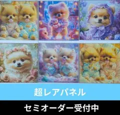 ♡セミオーダー受付中♡　ポメちゃんベイビー　犬　675　超レアパネル
