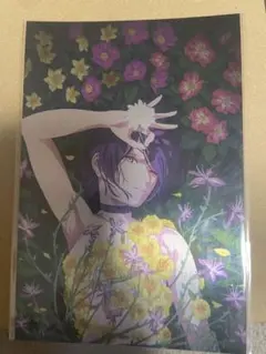 チェンソーマン　レゼ編　メタリックポストカード　レゼ　Mappa限定品