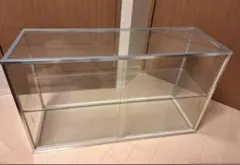 昭和レトロ ガラス ショーケース 2段 引き戸タイプ サイズ詳細写真内に