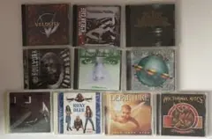 洋楽　CD 10枚セット　ハードロック　ヘヴィメタル　まとめ売り