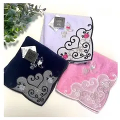 ANNA SUI アナスイ　タオルハンカチ ３枚セット